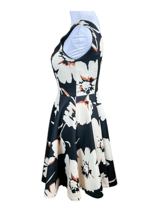 Anthropologie Maeve Amory Fit & Flare Dress — Floral Scuba, Size 6 - Picture 4 of 5